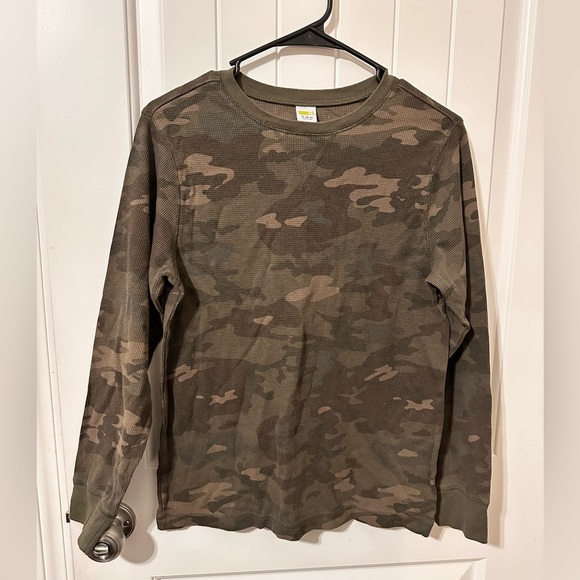 Crazy 8 Shirts & Tops Crazy 8 Boys Camo Thermal Long Sleeve Tshirt Poshmark